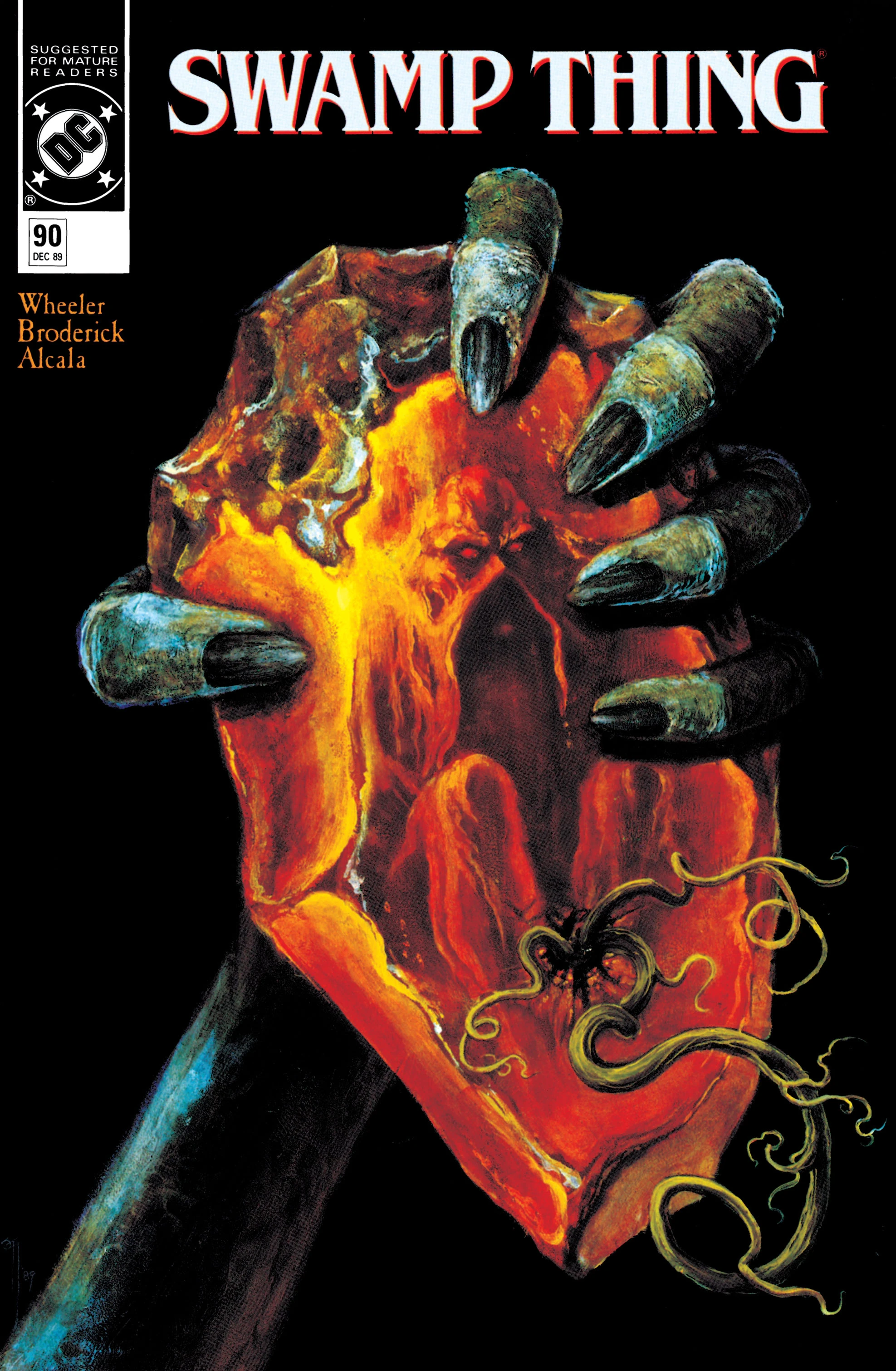 Swamp Thing #90 (DC, 1989 — Cover A) cover